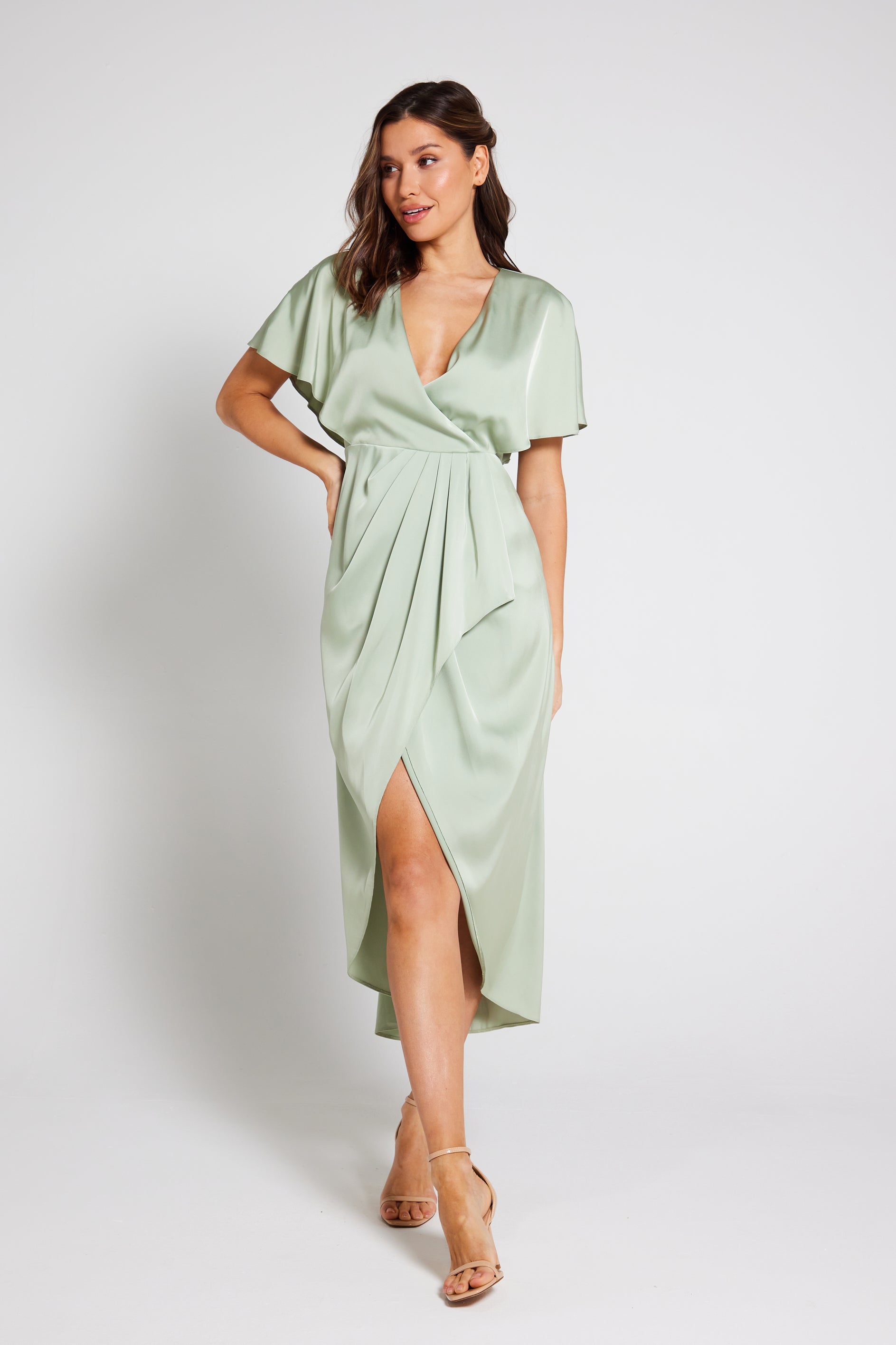 Leoni ella clearance wrap dress