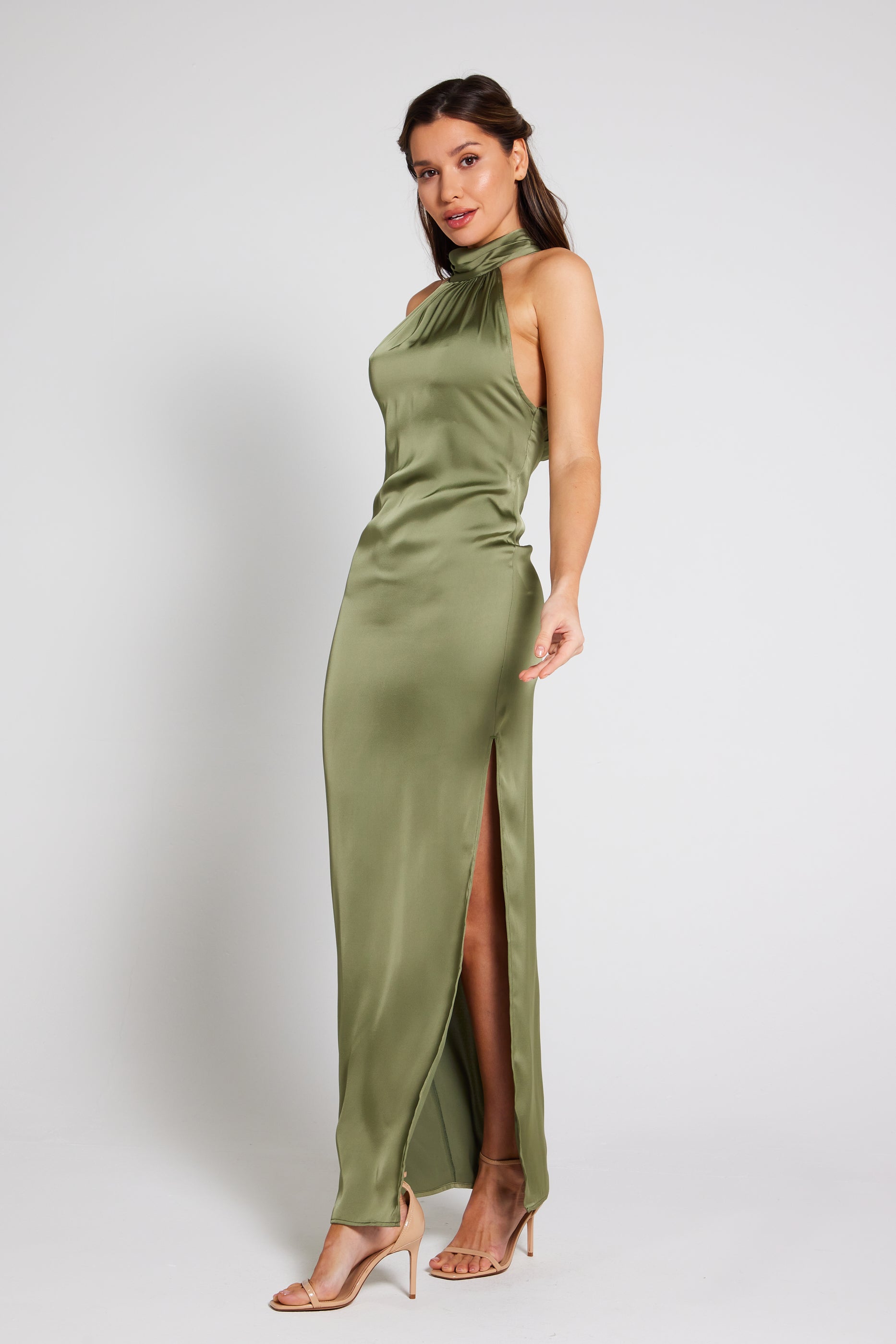 Emerald Green Mini Dress - Satin Mini Dress - Tulip Mini Dress - Lulus